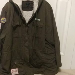 Rue21 3x Olive Green Jacket